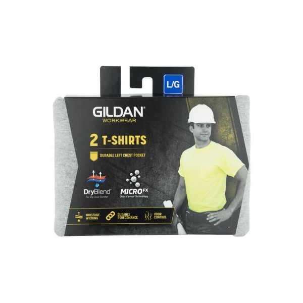 Gildan Branded Apparel Srl 2PK MED GRY SS TShirt 1297056 - main